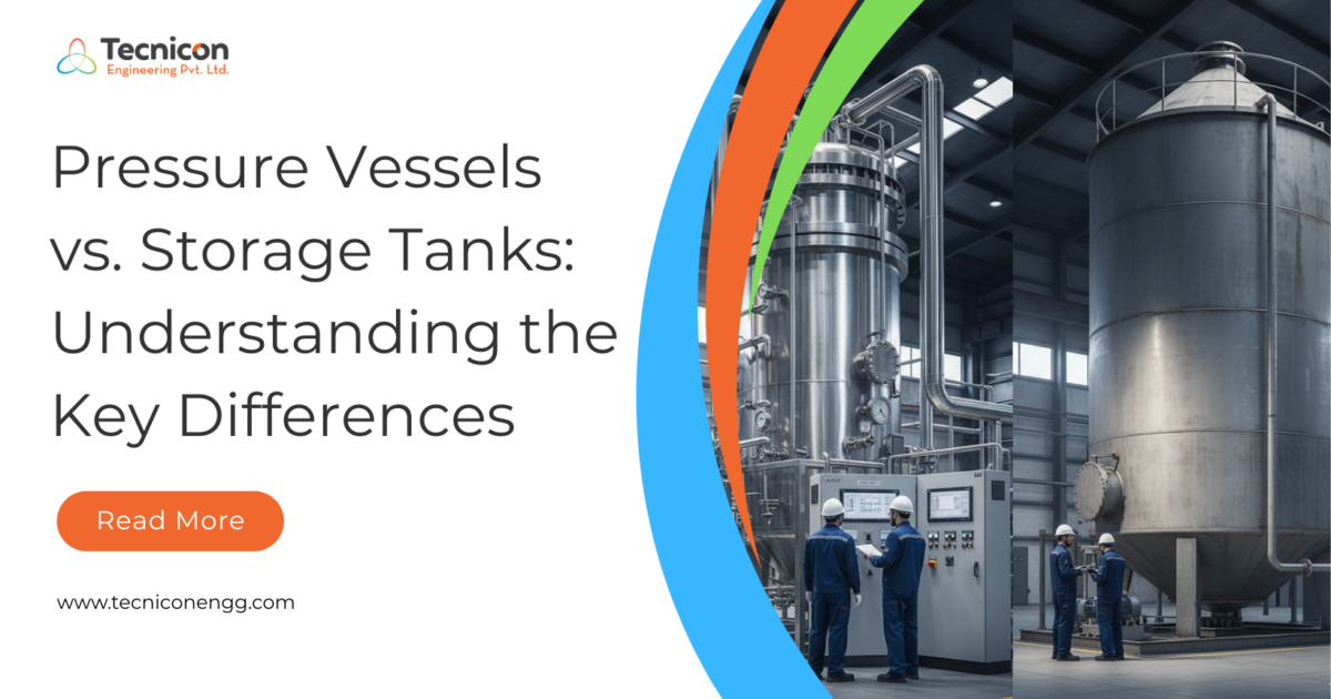 pressure vessels vs storage tanks