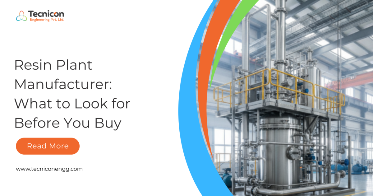 resin plant manufacturer